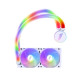 1STPLAYER MT240 Mothra ARGB Liquid CPU Cooler White